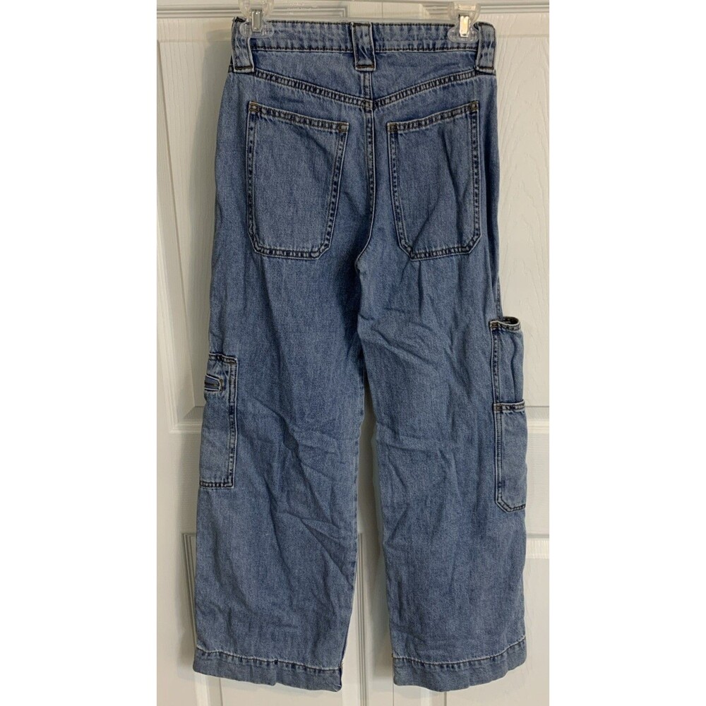 Wild Fable High Rise Jeans 00 Grunge Baggy Skater - Picture 5 of 14